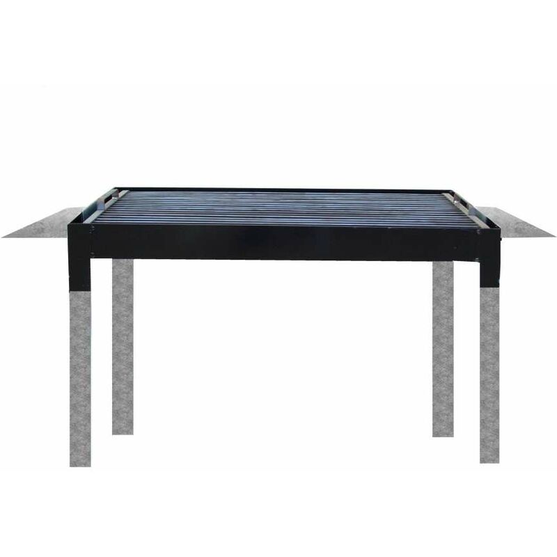 foto del prodotto s arrostidore barbecue a carbone nero 80 x 40 cm