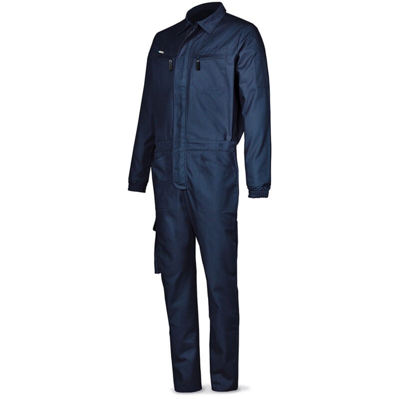 foto del prodotto s.di tuta cotone 1st blu navy 48 488 batop48 marca the safety company