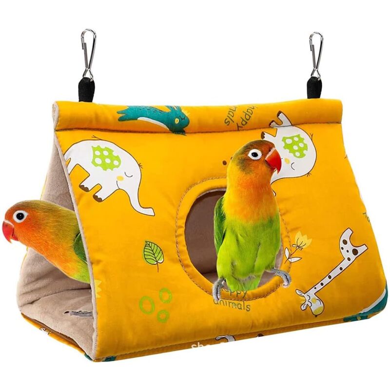foto del prodotto s gabbia per uccelli calda invernale con nido per uccelli gabbia per uccelli calda invernale foro rotondo invernale casa per pappagalli cacatua