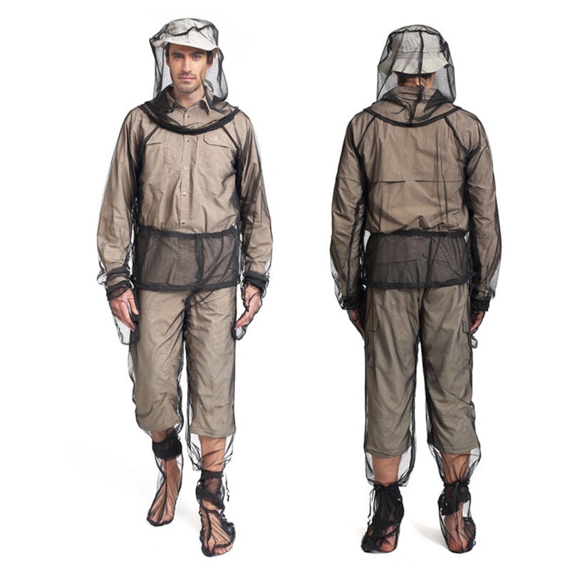 foto del prodotto s m tuta da apicoltore repellente per zanzare maglia ultraleggera insetti abbigliamento con cappuccio per tutto il corpo con