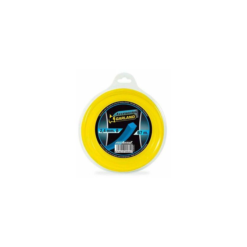 foto del prodotto s.of. decespugliatore dispenser filo 67m 2,4mm quadrato 71023c6724 garland ia