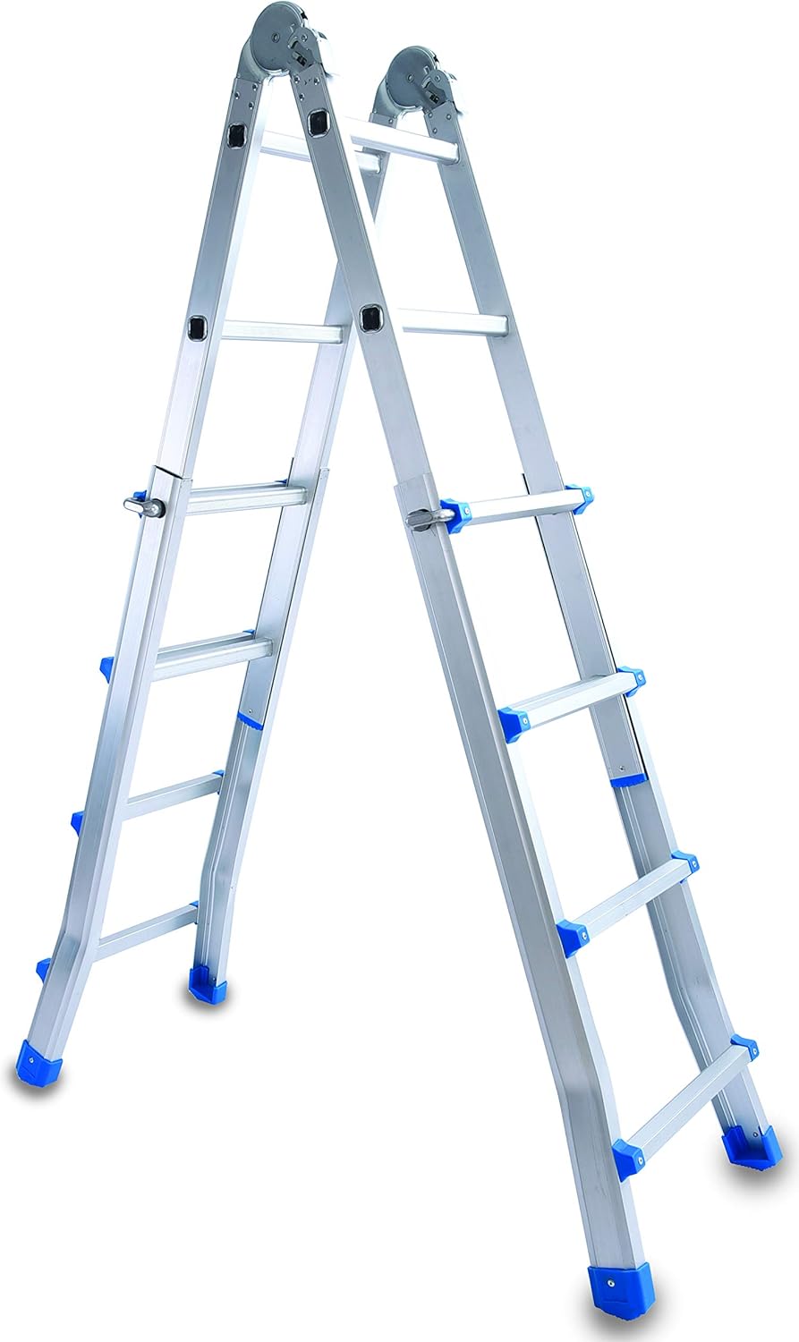 foto del prodotto s1405119 - scala everest 4+4 telescopica in alluminio