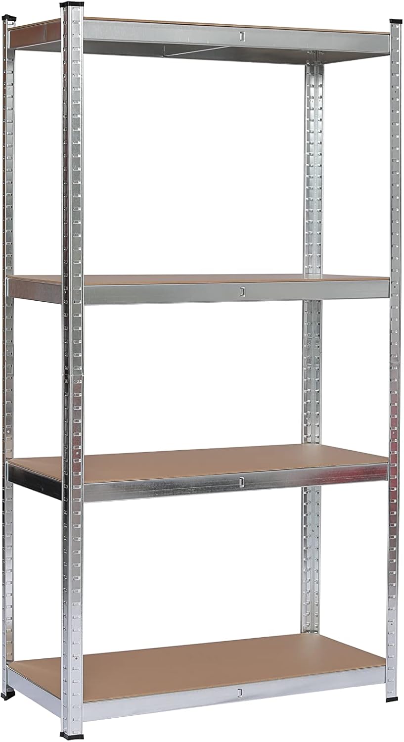 foto del prodotto s1851045 scaffale in metallo e mdf 4 ripiani l. 120