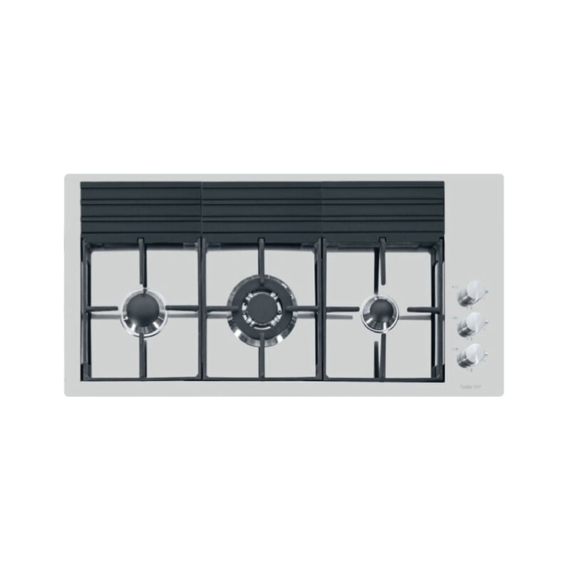 foto del prodotto s4000 line xl 3f.ft. colore del prodotto: acciaio inox, posizionamento dell'apparecchio: da incasso, tipo di piano cottura: gas. bruciatore piccolo: 1100 w, bruciatore medio: 1750 ... - 7285032 - foster