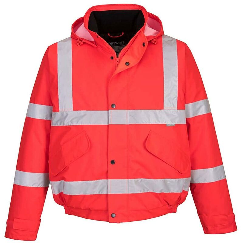 foto del prodotto s463rerxl bomber alta visibilit , rosso, xl portwest