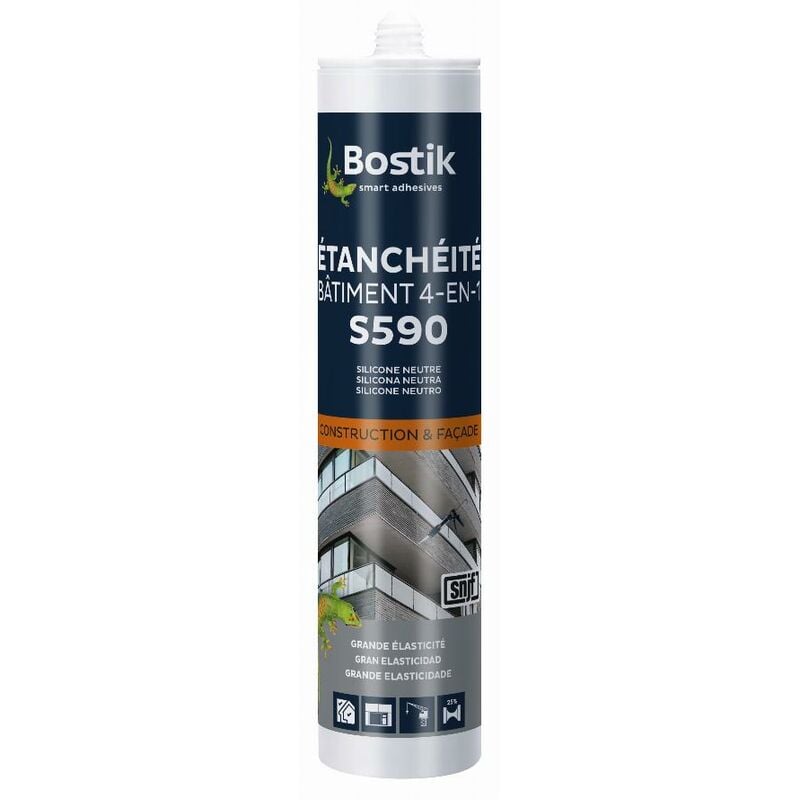 foto del prodotto s590 sigillante per edilizia 4 in 1 bianco 30615835 bostik