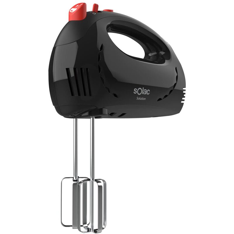 foto del prodotto s91300400 sbattitore elettrico, 300 w, plastica, 5 velocit , nero solac