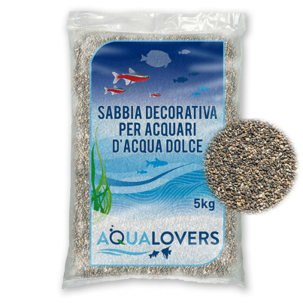 foto del prodotto sabbia decorativa per acquari d acqua dolce quarzo aqualovers 5 kg quarzo 1 ordine scegli lo sconto bzr5 bzr20 200 punti fedelt 