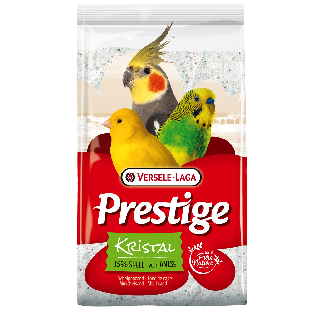 foto del prodotto sabbia di conchiglie prestige kristal 5 kg