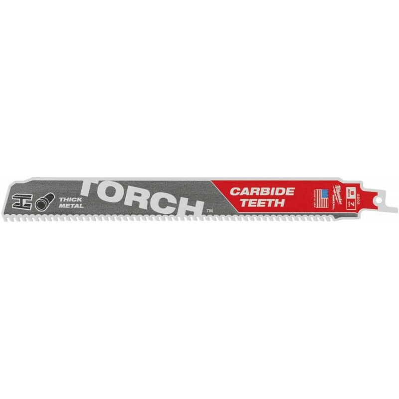 foto del prodotto sabre sabe sak the torch 230x7mm milwaukee ve a 1 unit di metallo. punto hm