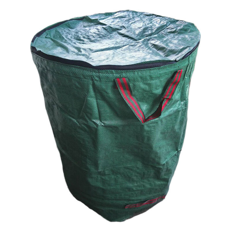 foto del prodotto sac de jardin 1 pièce ensemble sac de jardin 120l sac poubelle de jardin robuste sac poubelle de jardin ensemble de sac poubelle en pp robuste sac