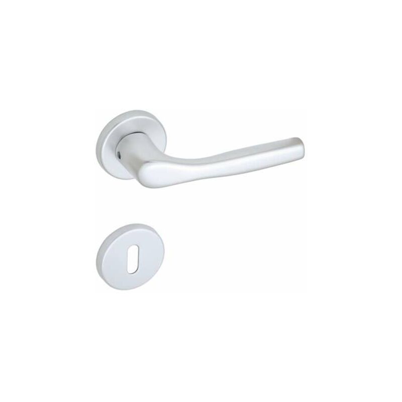 foto del prodotto sacar due bica maniglia argento maniglia alluminio anodizzato design moderno