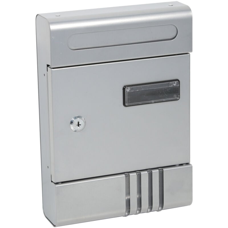 foto del prodotto sacar due cassetta postale color silver 300x210x70
