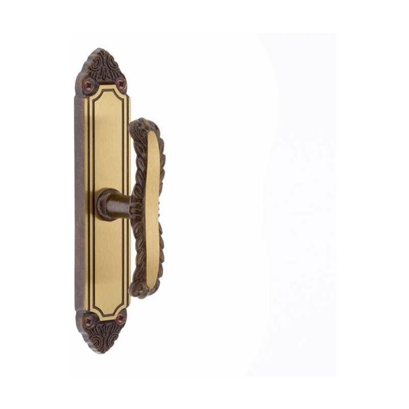 foto del prodotto sacar due martellina porte in ottone bronzo satinato quadro 7 mm
