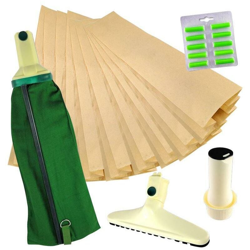foto del prodotto sacca filtro vk 116 vk 117 10 sacchetti 10 profumi bocchettone spazzola compatibili bierre store