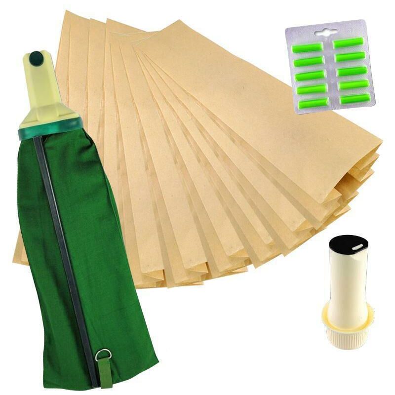 foto del prodotto sacca unit filtro vk 117 vk 116 10 sacchetti profumi bocchettone porta sacchetto compatibili
