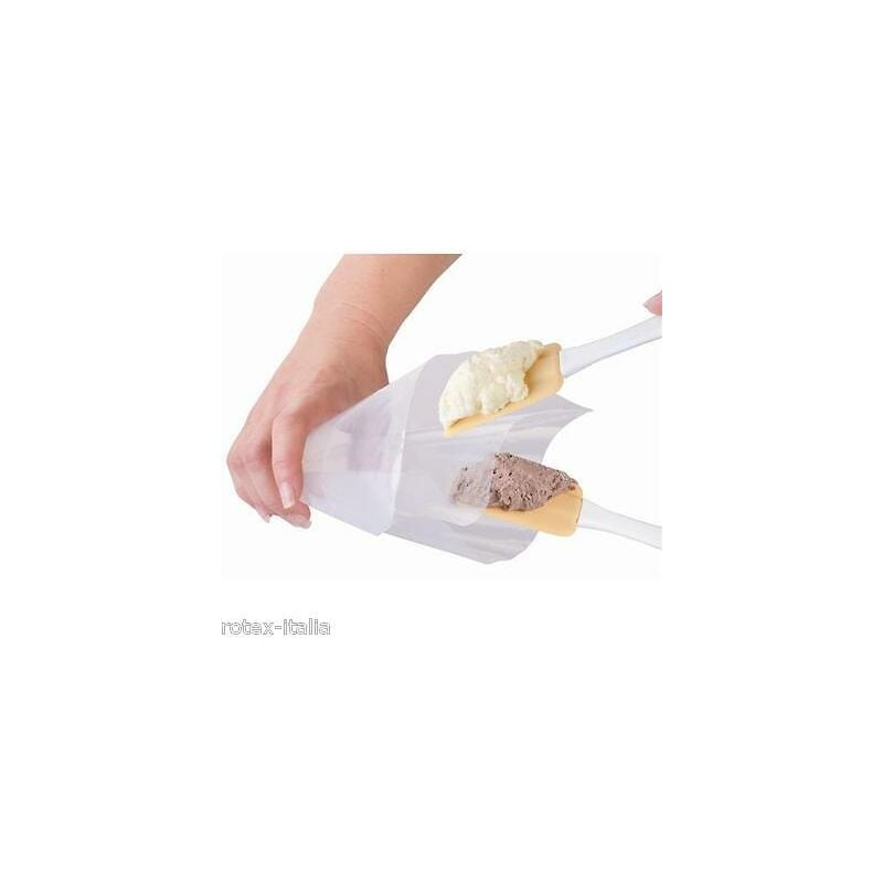 foto del prodotto saccapoche doppia bicolore sac a poche 10 pz usa e getta 30 cm tescoma