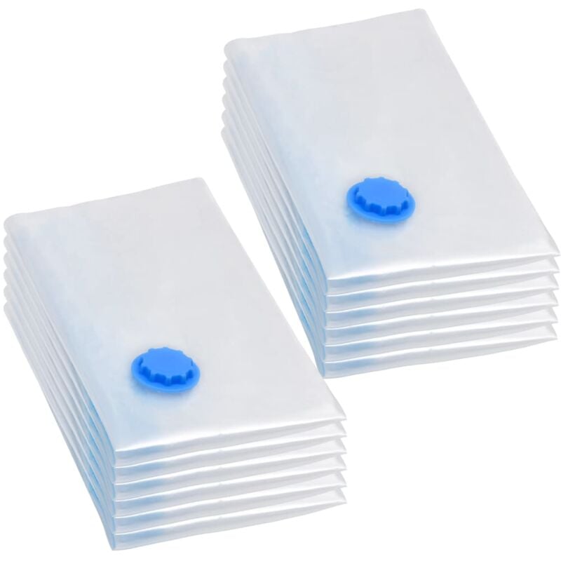 foto del prodotto sacchetti da viaggio sottovuoto per vestiti 80x60 cm 10 pz - vidaxl