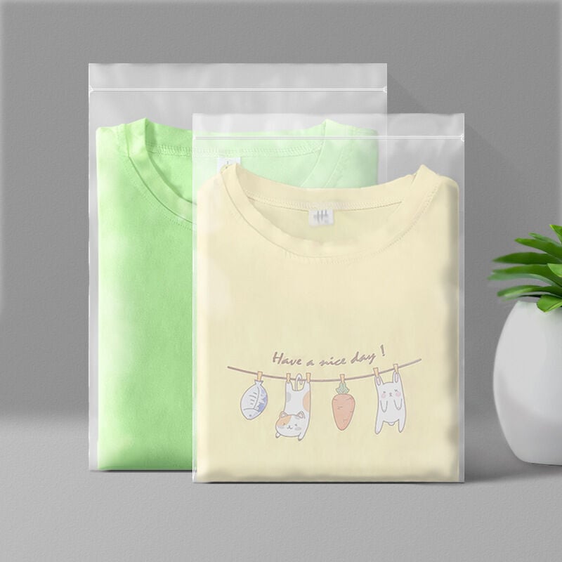 foto del prodotto sacchetti di plastica trasparenti richiudibili, sacchetti sigillati, sacchetti per la conservazione, sacchetti con chiusura lampo, adatti per