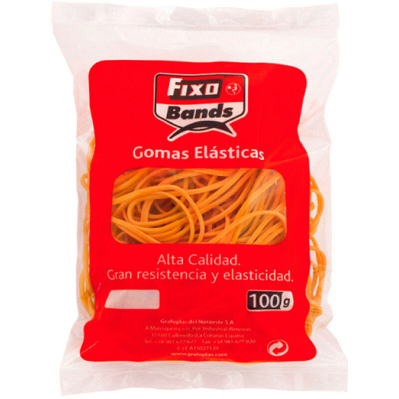 foto del prodotto sacchetti elastici di gomma fixo 100 100gfralatn 2mm x 12cmfralatn