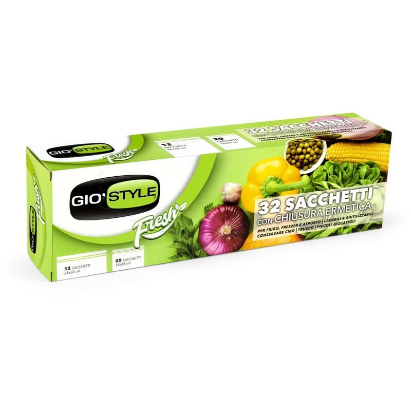 foto del prodotto sacchetti ermetici fresh giostyle size 15 15