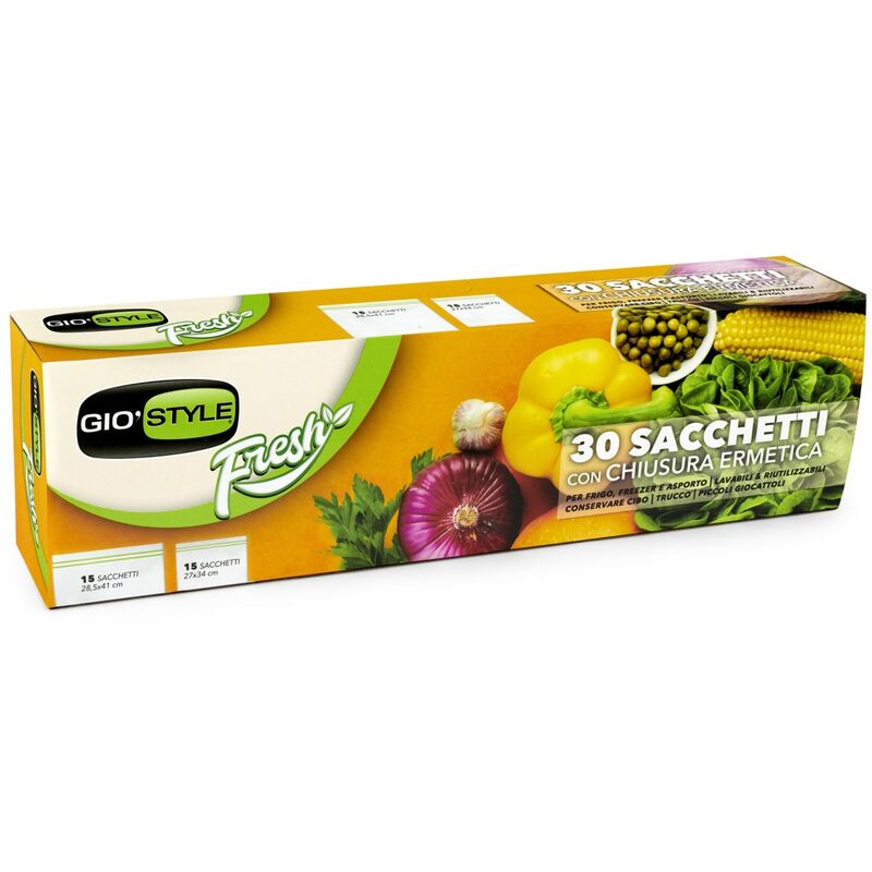 foto del prodotto sacchetti ermetici fresh giostyle size 30 30