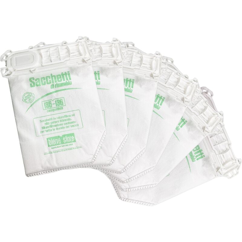 foto del prodotto sacchetti folletto vk 135 vk 136 6 pz compatibili