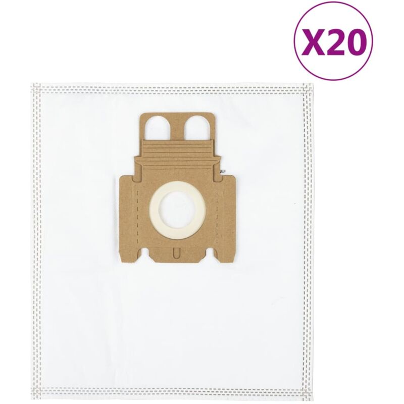foto del prodotto sacchetti per aspirapolvere per k 20 pz vidaxl