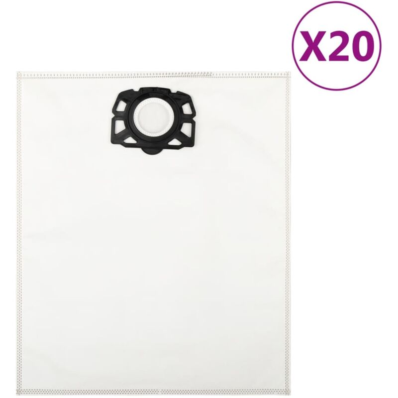 foto del prodotto sacchetti per aspirapolvere per karcher wd4 20 pz vidaxl