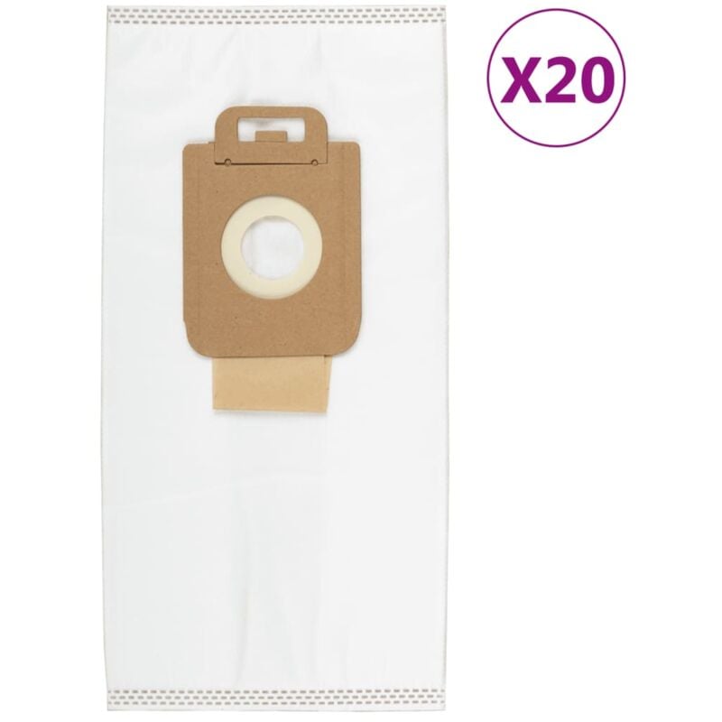 foto del prodotto sacchetti per aspirapolvere per nilfisk king 20 pz vidaxl