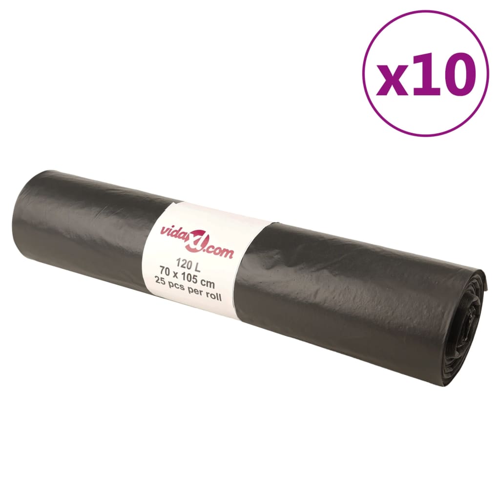 foto del prodotto sacchetti per cestini 250 pz neri 120 lcod mxl 83629