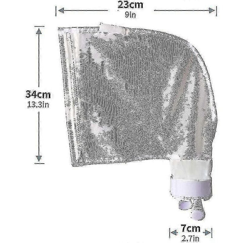 foto del prodotto sacchetti per la pulizia delle piscine, sacchetto di ricambio in nylon per aspirapolvere 280 e 480