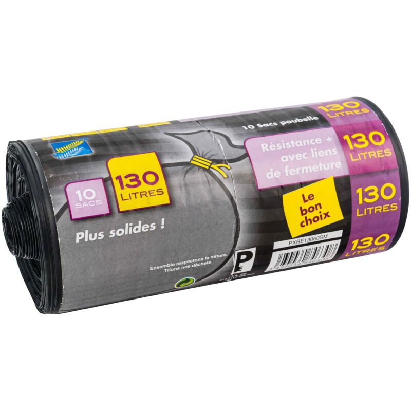 foto del prodotto sacchetti per la spazzatura da 130 l rinforzati per il giardino