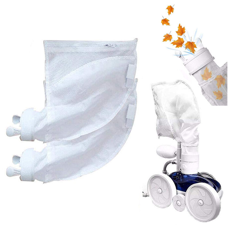foto del prodotto sacchetti per pulitori per piscine, sacchetto per pulitori per piscine robotizzati, sacchetto di nylon di ricambio per polaris 280 e 480, sacchetto