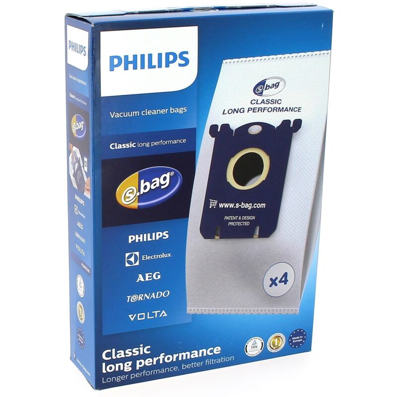 foto del prodotto sacchetti per vuoto s bag classic per 4 per philips hoover