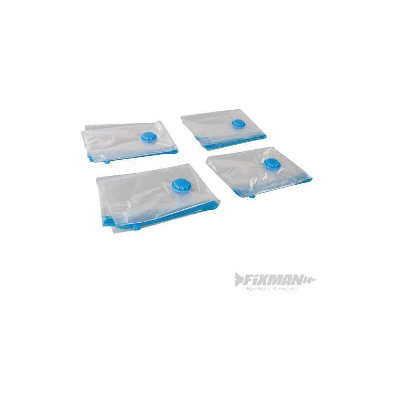 foto del prodotto sacchetti salvaspazio riutilizzabili per biancheria asciugamano abbigliamento 4 pezzi 700 x 500 mm
