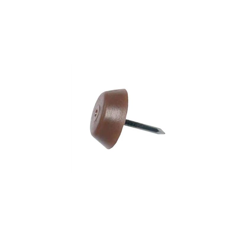 foto del prodotto sacchetto da 100 pezzi di smorzatori di rumore scorrevoli in plastica marrone da 17 mm 60506