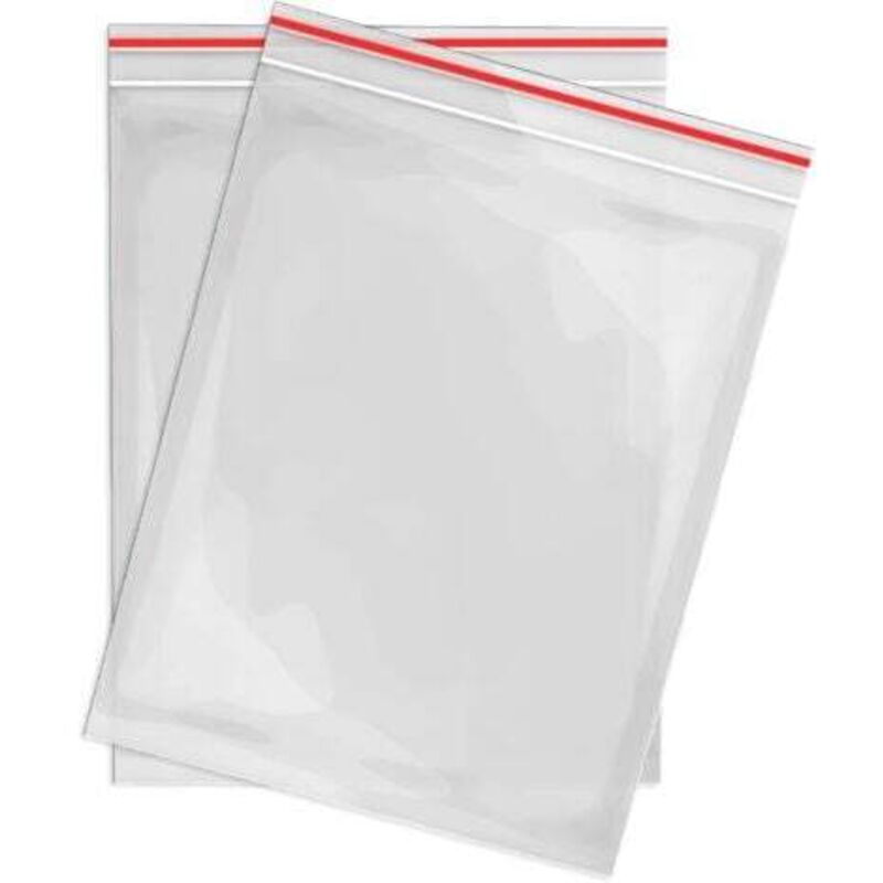 foto del prodotto sacchetto di plastica trasparente 100x150 mm confezione da 100 sacchetti con chiusura a zip sacchetto di plastica i sacchetto trasparente piccolo e