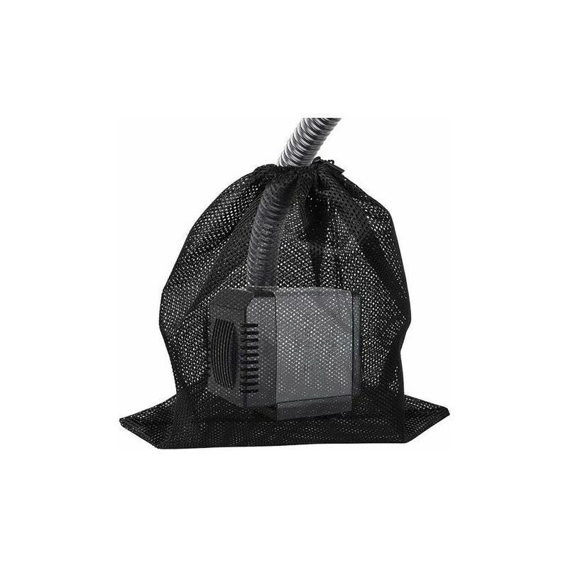 foto del prodotto sacchetto filtro pompa con coulisse, sacchetto filtro pompa acqua, sacchetto filtro pompa laghetto, sacchetto filtro a rete, accessori per filtraggio