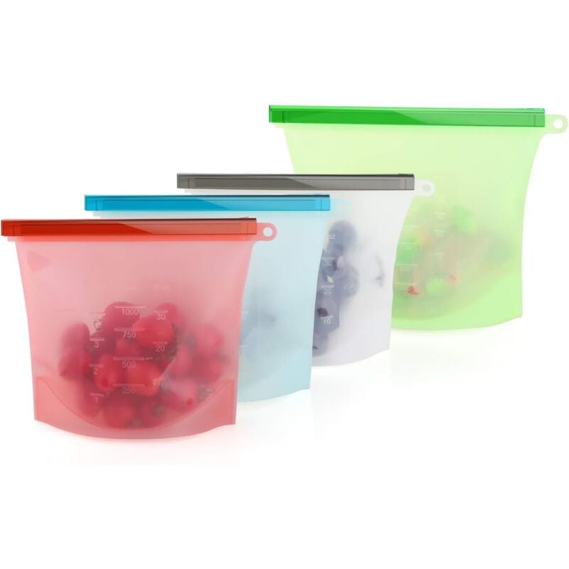 foto del prodotto sacchetto per alimenti in silicone