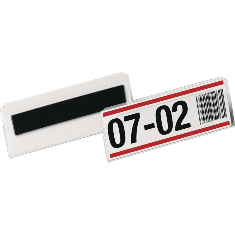 foto del prodotto sacchetto per etichette b100xh38mm trasparente con ingrandimento