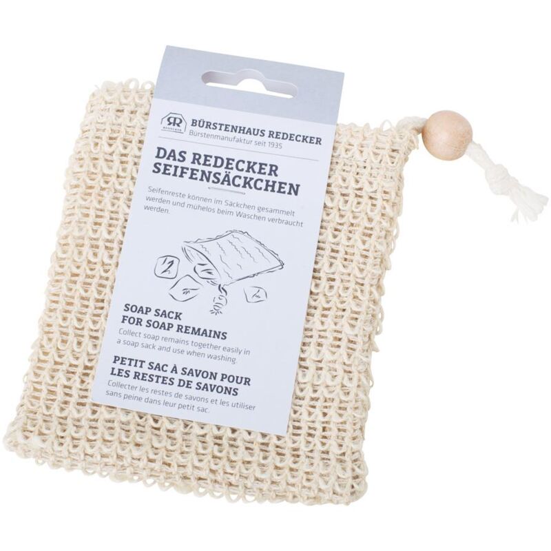 foto del prodotto sacchetto per sapone redecker per residui di sapone