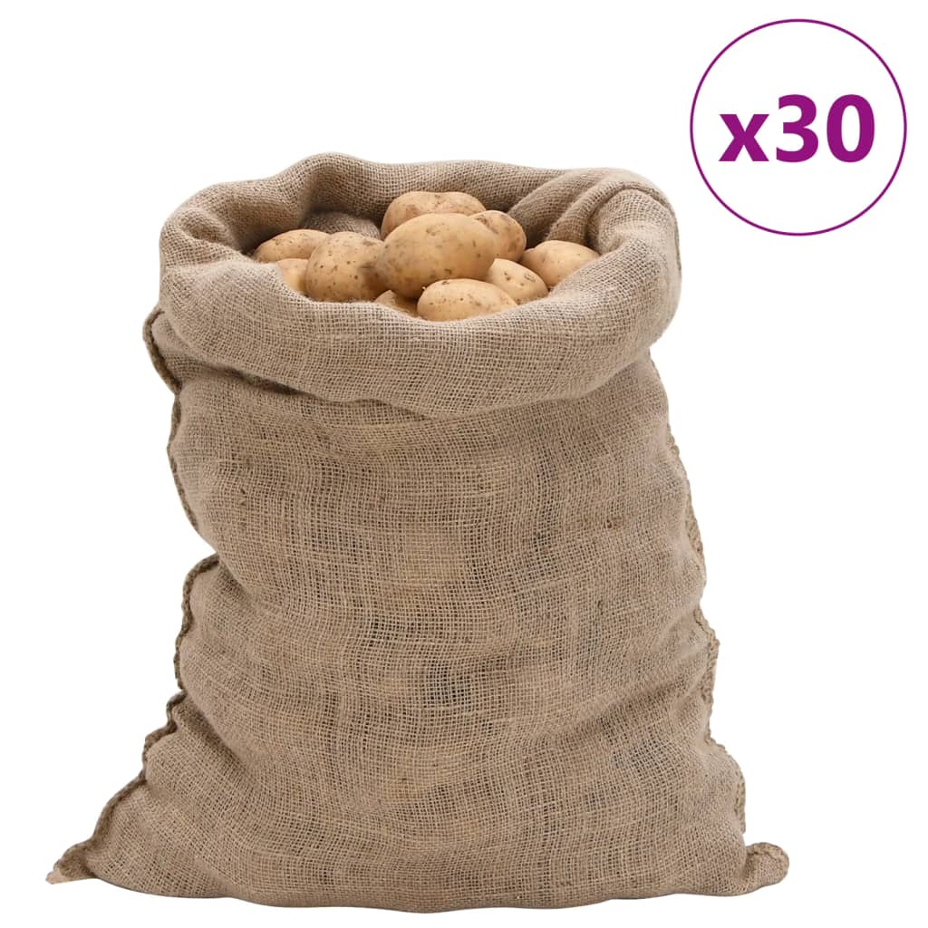 foto del prodotto sacchi di iuta 30pz 60x105 cm 100 iuta 220 gsmcod mxl 110350