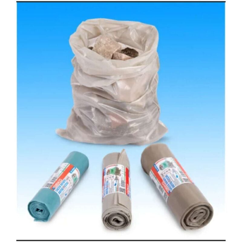 foto del prodotto sacchi p/calcinacci 50x80cm 10 pz ambra geko