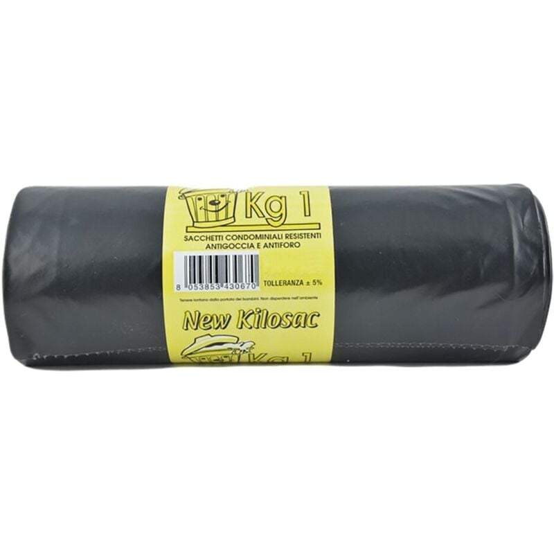 foto del prodotto sacchi per nettezza urbana pesanti cm 70x110 rt.1 kg ambra