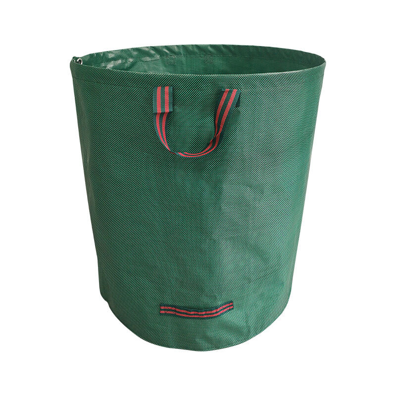 foto del prodotto sacchi per rifiuti da giardino con manici capacit elevata 120 litri resistente ai raggi uv e idrorepellente borsa da giardino stabile e