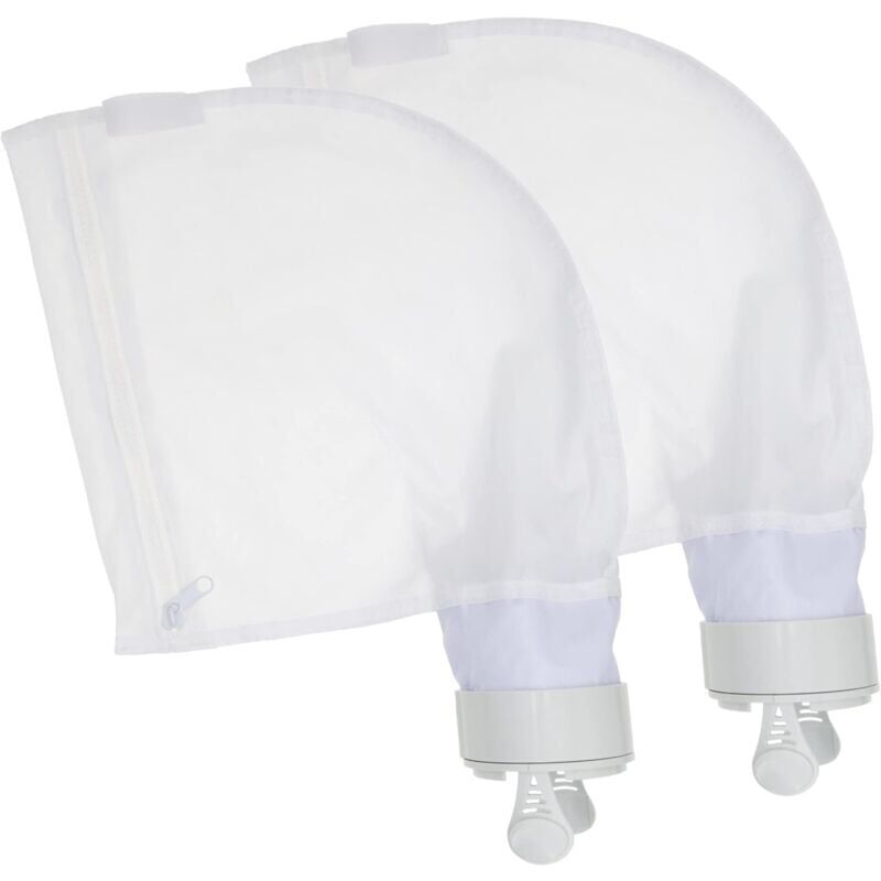 foto del prodotto sacchi raccogli fanghi adattabili per pulitori robotizzati per piscine polaris 280 480. confezione da 2 sacchetti filtro in nylon rinforzato zip k13