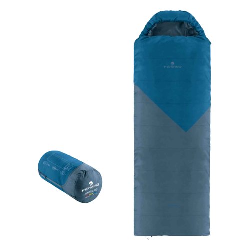 foto del prodotto sacco a pelo ferrino 86710obbs antelao square sx blu e grigio
