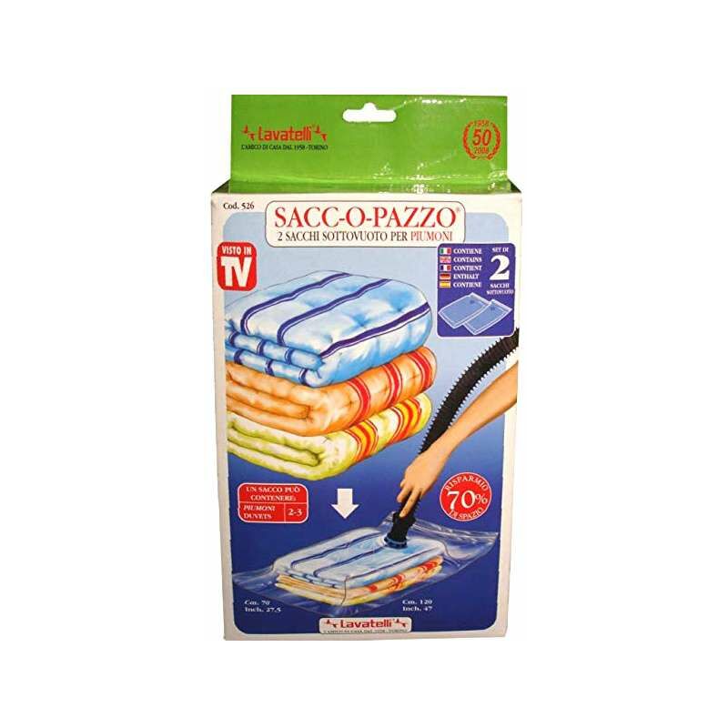 foto del prodotto sacco abiti sottovuoto pz 2 40x 60 lavatelli