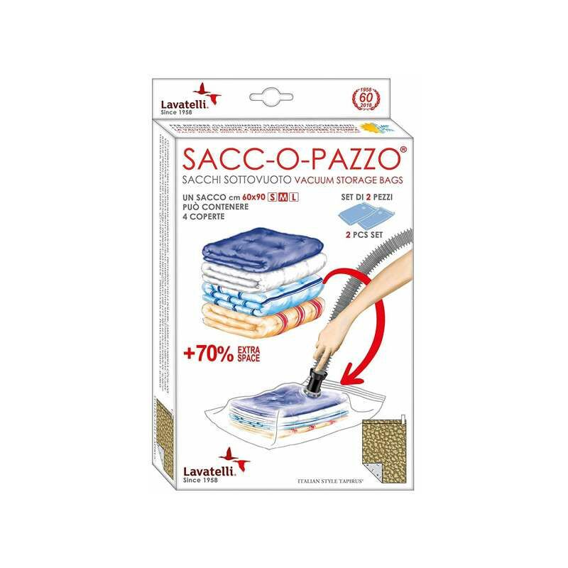 foto del prodotto sacco abiti sottovuoto pz 2 60x 90 lavatelli